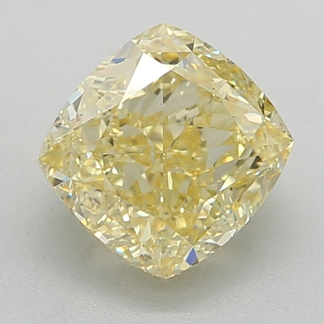 Loose Diamond - CUSHION MODIFIED 3.31ct Fancy Intense Yellow VVS2: Loose Diamond - CUSHION MODIFIED 3.31ct Fancy Intense Yellow VVS2 Source: This is a real non-mined Diamond that has been grown in a lab Shape: CUSHION MODIFIED Carats: 3.31 Color: Fancy Intense