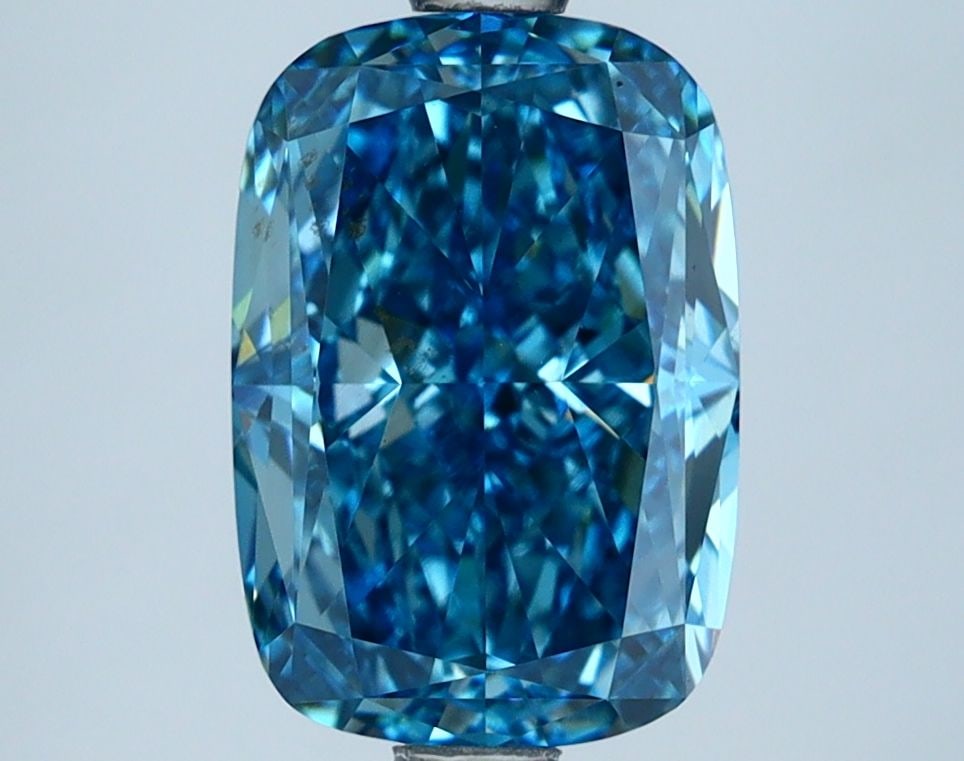 Loose Diamond - CUSHION MODIFIED 3.05ct Fancy Vivid Blue VVS2: Loose Diamond - CUSHION MODIFIED 3.05ct Fancy Vivid Blue VVS2 Source: This is a real non-mined Diamond that has been grown in a lab Shape: CUSHION MODIFIED Carats: 3.05 Color: Fancy Vivid Blue