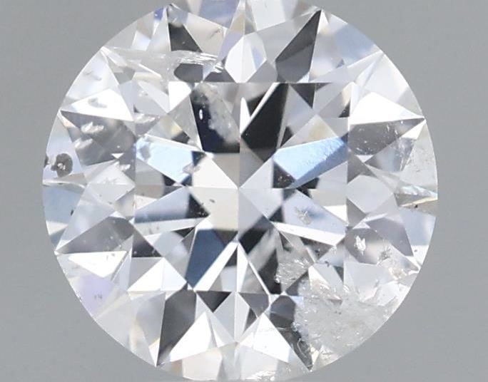 Loose Diamond - ROUND 0.52ct E I2: Loose Diamond - ROUND 0.52ct E I2 Source: Natural Shape: ROUND Carats: 0.52 Color: E Clarity: I2 Certification: GIA Video: