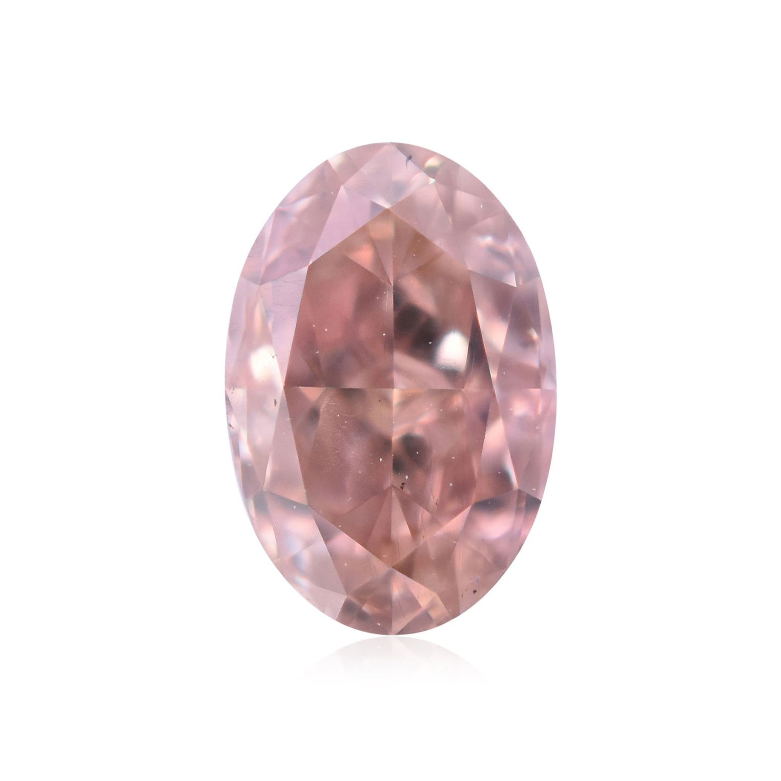 Loose Diamond - OVAL 0.43ct Fancy Orangey Pink VS2: Loose Diamond - OVAL 0.43ct Fancy Orangey Pink VS2 Source: Natural Shape: OVAL Carats: 0.43 Color: Fancy Orangey Pink Certification: GIA Video: Video Link The Diamond Depot Guarantee: All items in