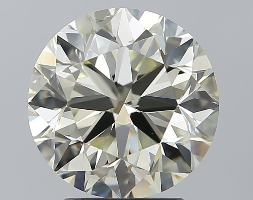Loose Diamond - ROUND 3.01ct O-P SI1: Loose Diamond - ROUND 3.01ct O-P SI1 Source: Natural Shape: ROUND Carats: 3.01 Color: O-P Certification: GIA Video: