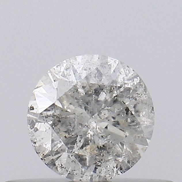 Loose Diamond - ROUND 0.31ct Salt and Pepper I3: Loose Diamond - ROUND 0.31ct Salt and Pepper I3 Source: Natural Shape: ROUND Carats: 0.31 Color: Salt and Pepper Certification: NONE Video: Video Link The Diamond Depot Guarantee: All items in this