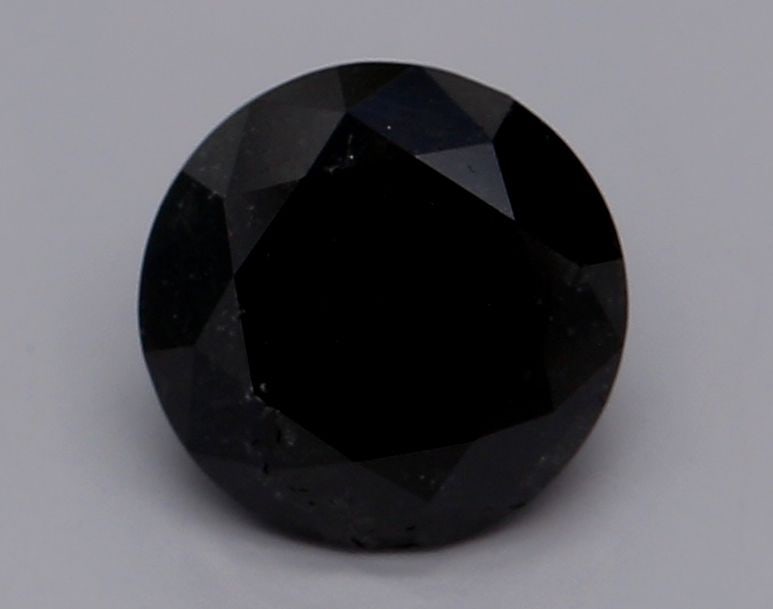 Loose Diamond - ROUND 0.81ct Fancy Black VVS2 (1 of 1)