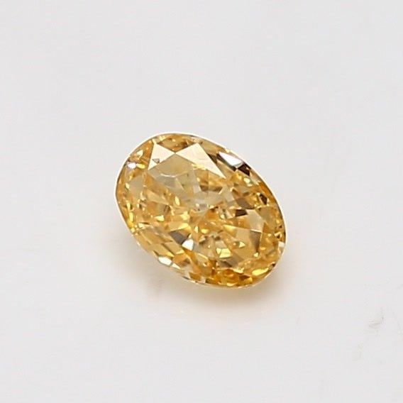 Loose Diamond - OVAL 0.35ct Fancy Intense Yellow Orange: Loose Diamond - OVAL 0.35ct Fancy Intense Yellow Orange Source: Natural Shape: OVAL Carats: 0.35 Color: Fancy Intense Yellow Orange Certification: GIA Video:
