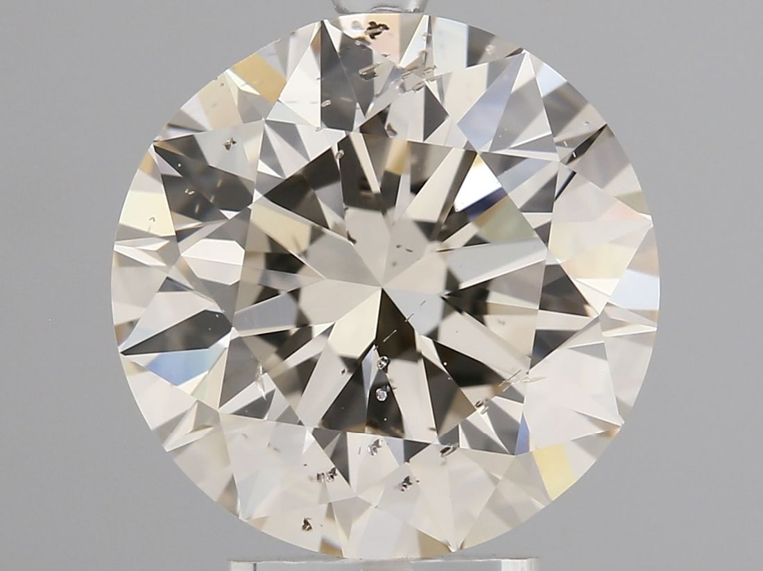 Loose Diamond - ROUND 4.01ct O-P SI2: Loose Diamond - ROUND 4.01ct O-P SI2 Source: Natural Shape: ROUND Carats: 4.01 Color: O-P Certification: GIA Video: