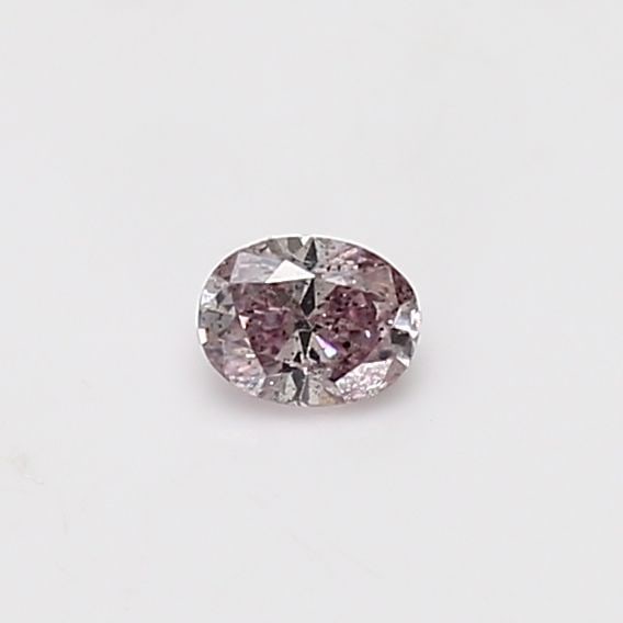 Loose Diamond - OVAL 0.18ct Fancy Purplish Pink I1 (1 of 1)