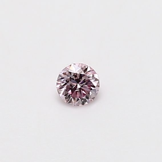 Loose Diamond - ROUND 0.1ct Fancy Purplish Pink VS2 (1 of 1)