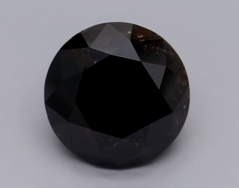 Loose Diamond - ROUND 3.13ct Fancy Black VVS2 (1 of 1)