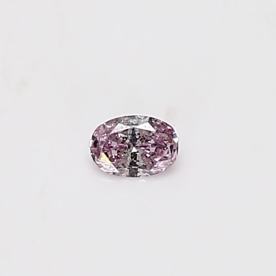 Loose Diamond - OVAL 0.09ct Fancy Intense Purplish Pink (1 of 1)