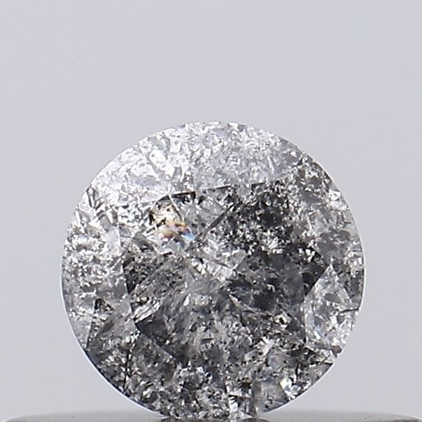Loose Diamond - ROUND 0.26ct Salt and Pepper I3: Loose Diamond - ROUND 0.26ct Salt and Pepper I3 Source: Natural Shape: ROUND Carats: 0.26 Color: Salt and Pepper Certification: NONE Video: