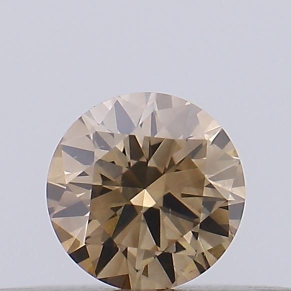 Loose Diamond - ROUND 0.18ct Fancy Brown VS1: Loose Diamond - ROUND 0.18ct Fancy Brown VS1 Source: Natural Shape: ROUND Carats: 0.18 Color: Fancy Brown Certification: NONE Video: