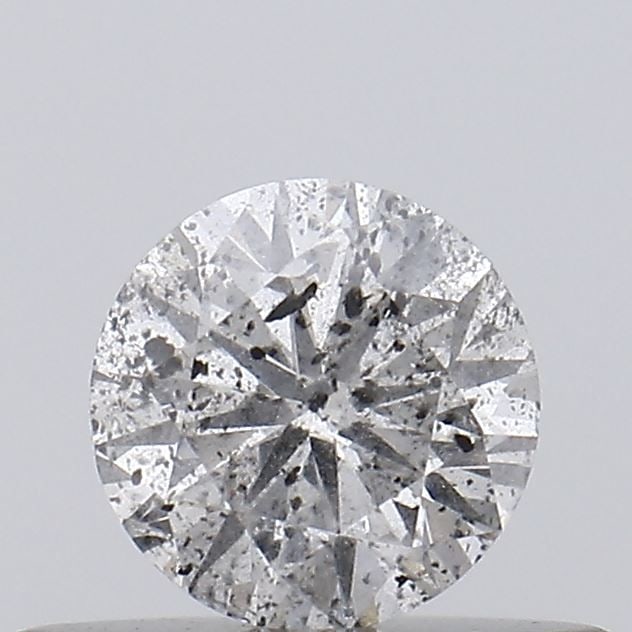 Loose Diamond - ROUND 0.34ct Salt and Pepper I3: Loose Diamond - ROUND 0.34ct Salt and Pepper I3 Source: Natural Shape: ROUND Carats: 0.34 Color: Salt and Pepper Certification: NONE Video: