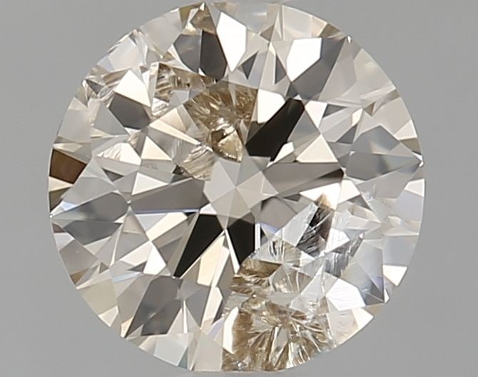Loose Diamond - ROUND 0.72ct O-P I2: Loose Diamond - ROUND 0.72ct O-P I2 Source: Natural Shape: ROUND Carats: 0.72 Color: O-P Certification: NONE Video: