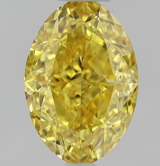 Loose Diamond - OVAL 0.45ct Fancy Vivid Orangey Yellow VVS2 (1 of 1)