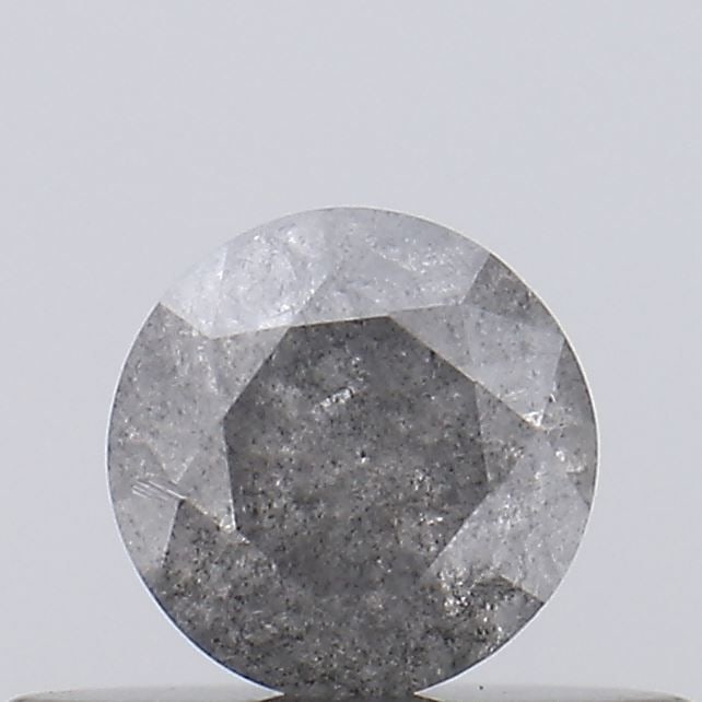 Loose Diamond - ROUND 0.26ct Salt and Pepper I3: Loose Diamond - ROUND 0.26ct Salt and Pepper I3 Source: Natural Shape: ROUND Carats: 0.26 Color: Salt and Pepper Certification: NONE Video:
