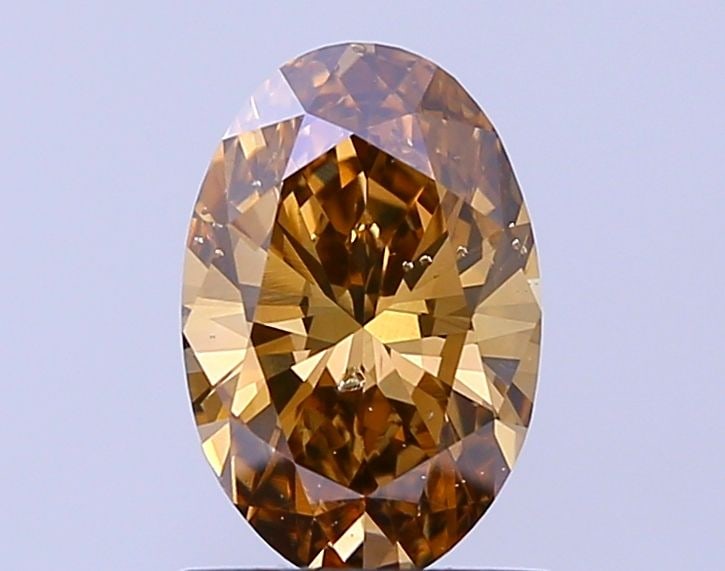 Loose Diamond - OVAL 1.12ct Fancy Brown SI2: Loose Diamond - OVAL 1.12ct Fancy Brown SI2 Source: Natural Shape: OVAL Carats: 1.12 Color: Fancy Brown Certification: NONE Video:
