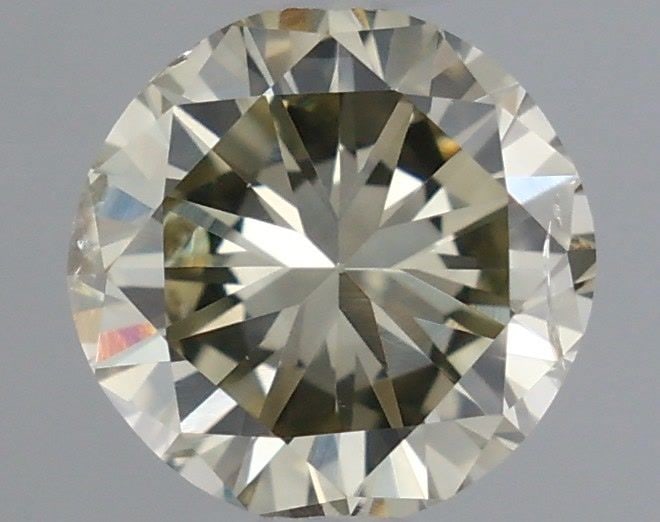 Loose Diamond - ROUND 0.36ct Fancy Gray Greenish Yellow (1 of 1)