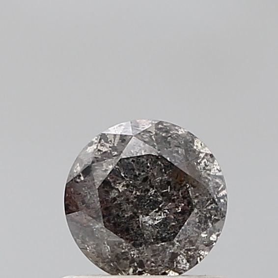 Loose Diamond - ROUND 0.68ct Salt and Pepper VVS2: Loose Diamond - ROUND 0.68ct Salt and Pepper VVS2 Source: Natural Shape: ROUND Carats: 0.68 Color: Salt and Pepper Certification: NONE Video:
