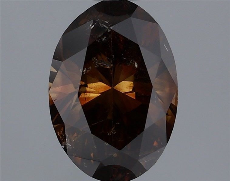 Loose Diamond - OVAL 1.1ct Fancy Dark Brown: Loose Diamond - OVAL 1.1ct Fancy Dark Brown Source: Natural Shape: OVAL Carats: 1.1 Color: Fancy Dark Brown Certification: GIA Video: