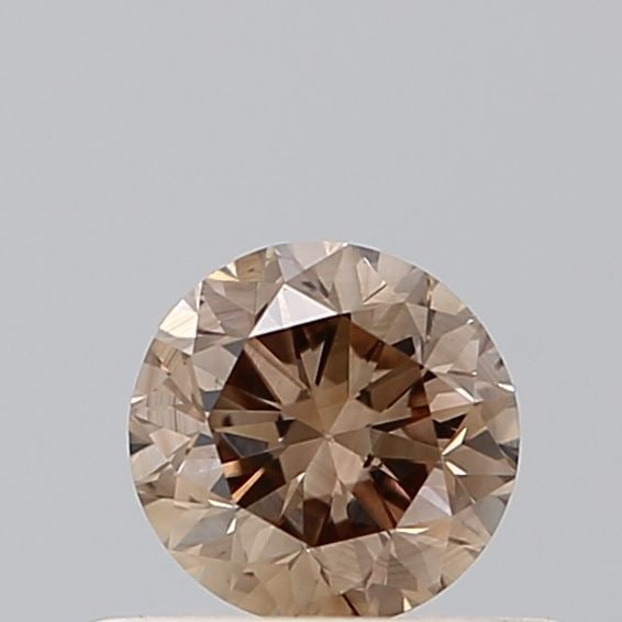 Loose Diamond - ROUND 0.35ct Fancy Light Brown SI1: Loose Diamond - ROUND 0.35ct Fancy Light Brown SI1 Source: Natural Shape: ROUND Carats: 0.35 Color: Fancy Light Brown Certification: NONE Video: