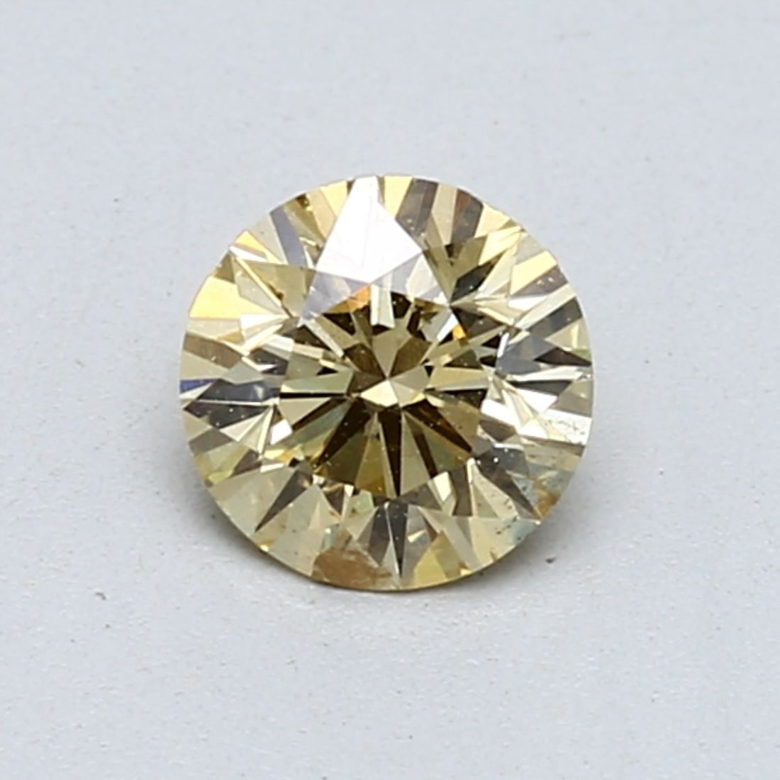 Loose Diamond - ROUND 0.68ct Fancy Brownish Yellow (1 of 1)