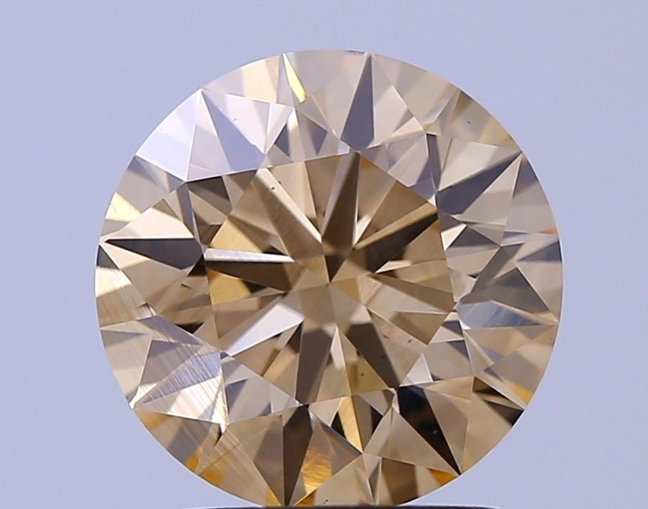 Loose Diamond - ROUND 2.2ct Fancy Brown VS1: Loose Diamond - ROUND 2.2ct Fancy Brown VS1 Source: Natural Shape: ROUND Carats: 2.2 Color: Fancy Brown Certification: NONE Video: