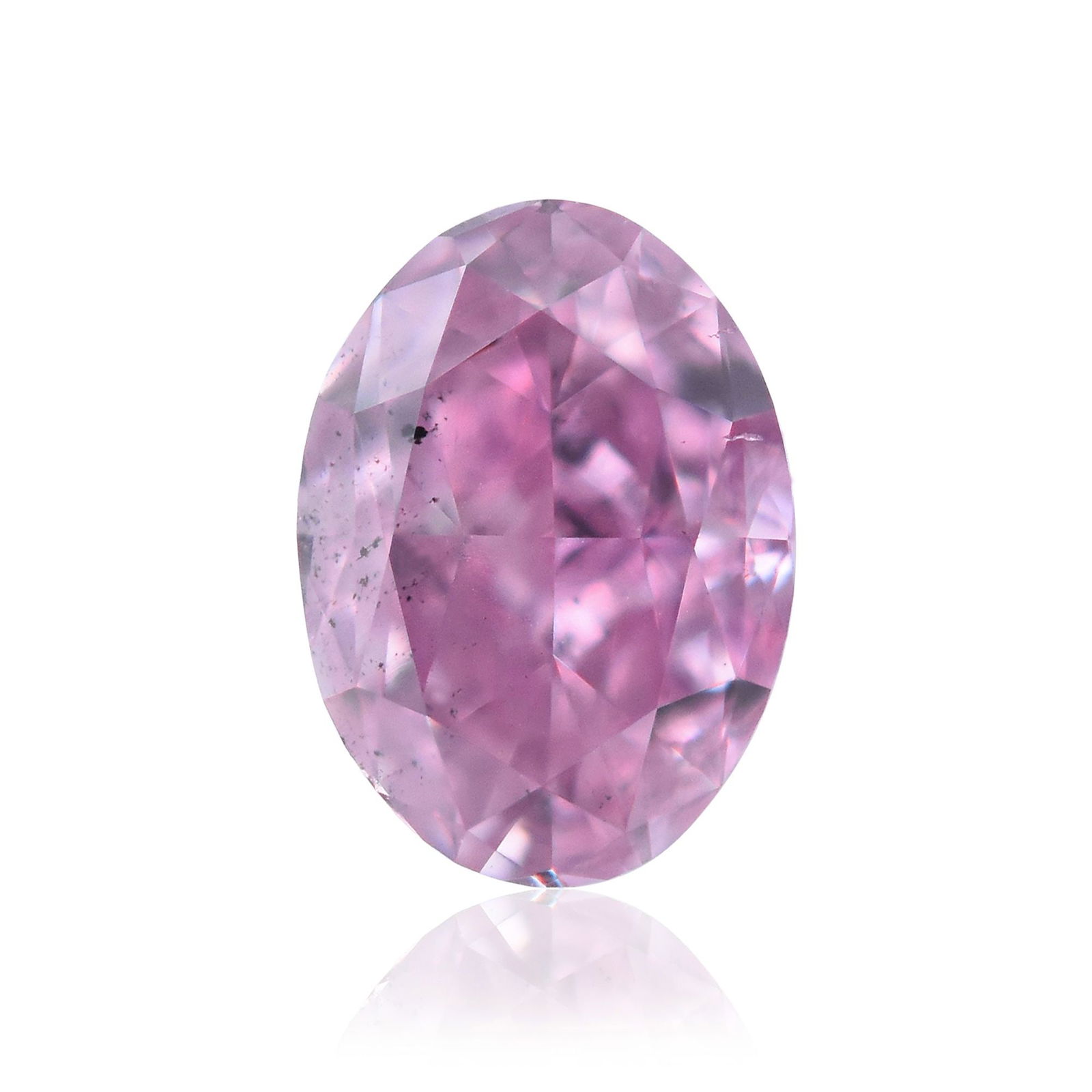 Loose Diamond - OVAL 0.26ct Fancy Intense Purple Pink SI2: Loose Diamond - OVAL 0.26ct Fancy Intense Purple Pink SI2 Source: Natural Shape: OVAL Carats: 0.26 Color: Fancy Intense Purple Pink Certification: GIA Video: