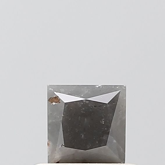 Loose Diamond - PRINCESS 0.6ct Salt and Pepper VS2: Loose Diamond - PRINCESS 0.6ct Salt and Pepper VS2 Source: Natural Shape: PRINCESS Carats: 0.6 Color: Salt and Pepper Certification: NONE Video: