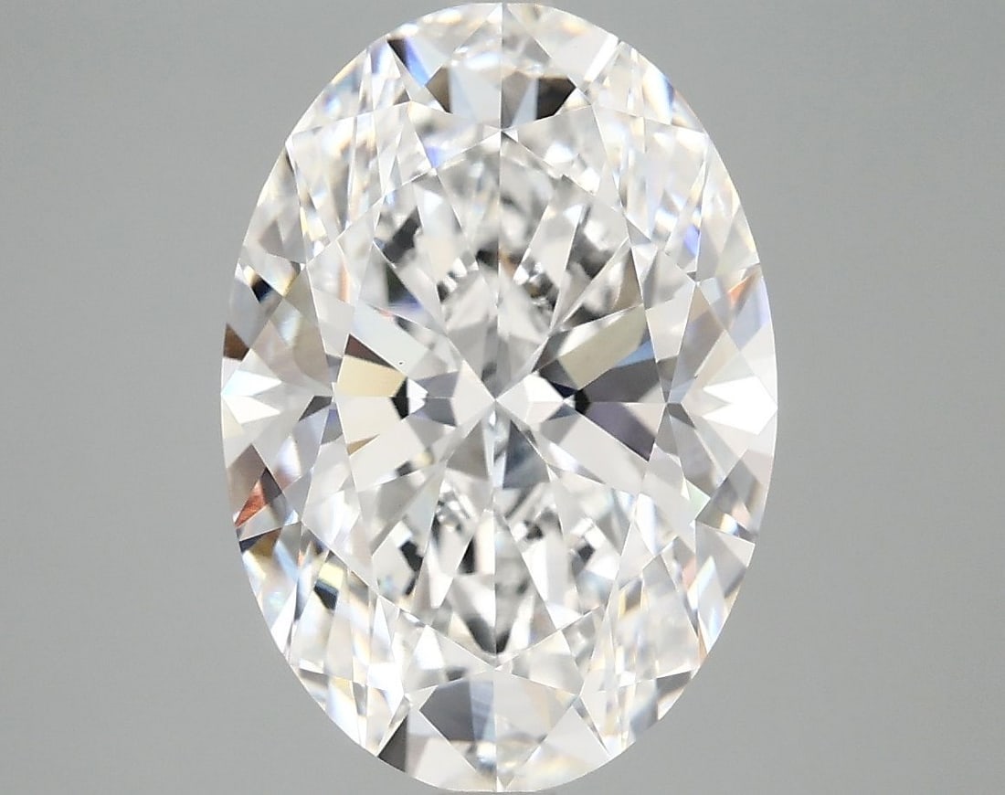 Loose Diamond - OVAL 5.07ct E VS1: Loose Diamond - OVAL 5.07ct E VS1 Source: This is a real non-mined Diamond that has been grown in a lab Shape: OVAL Carats: 5.07 Color: E Clarity: VS1 Certification: IGI Video: Video Link The