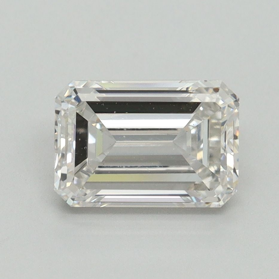 Loose Diamond - EMERALD 1.9ct F VS2: Loose Diamond - EMERALD 1.9ct F VS2 Source: This is a real non-mined Diamond that has been grown in a lab Shape: EMERALD Carats: 1.9 Color: F Clarity: VS2 Certification: NONE Video: