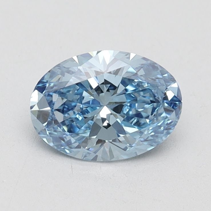 Loose Diamond - OVAL 0.77ct Fancy Vivid Blue VS1: Loose Diamond - OVAL 0.77ct Fancy Vivid Blue VS1 Source: This is a real non-mined Diamond that has been grown in a lab Shape: OVAL Carats: 0.77 Color: Fancy Vivid Blue Certification: IGI Video: