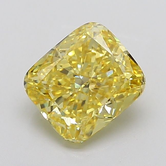 Loose Diamond - CUSHION MODIFIED 3.55ct Fancy Intense Yellow VS1: Loose Diamond - CUSHION MODIFIED 3.55ct Fancy Intense Yellow VS1 Source: This is a real non-mined Diamond that has been grown in a lab Shape: CUSHION MODIFIED Carats: 3.55 Color: Fancy Intense