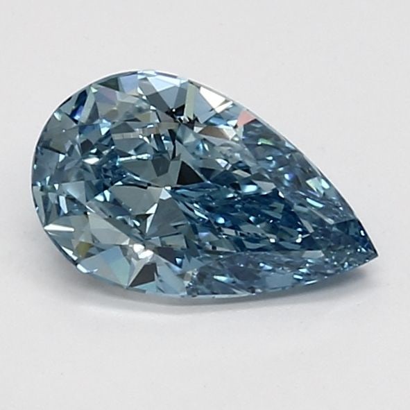 Loose Diamond - PEAR 1.01ct Fancy Vivid Blue VVS2: Loose Diamond - PEAR 1.01ct Fancy Vivid Blue VVS2 Source: This is a real non-mined Diamond that has been grown in a lab Shape: PEAR Carats: 1.01 Color: Fancy Vivid Blue Certification: IGI Video: