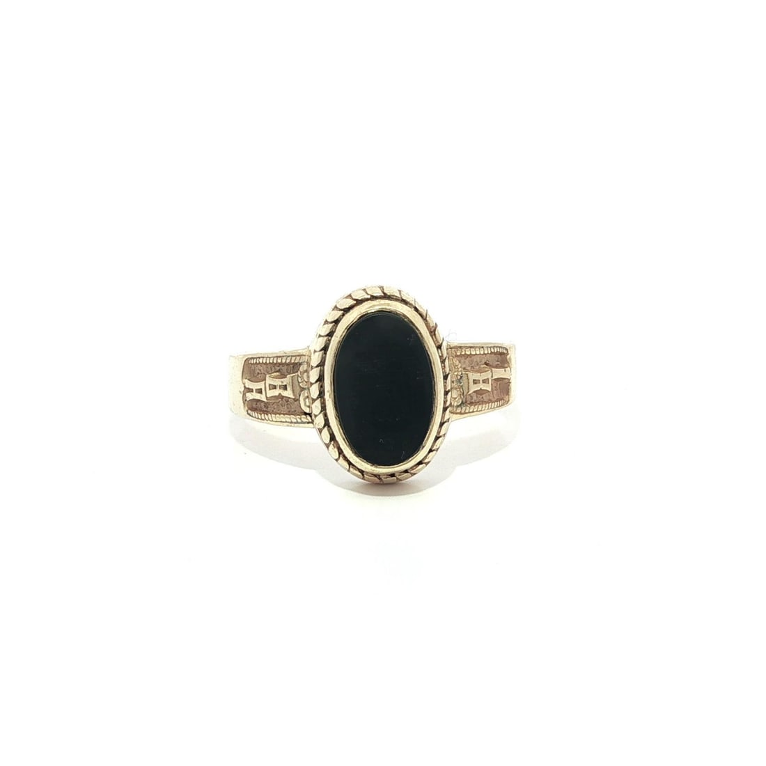 Artcarved 14k Gold Vintage UT School Signet Ring with Black Onyx (1 of 13)