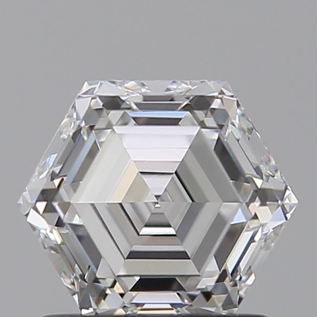 Loose Diamond - HEXAGONAL 1.07ct D VS1: Loose Diamond - HEXAGONAL 1.07ct D VS1 Source: This is a real non-mined Diamond that has been grown in a lab Shape: HEXAGONAL Carats: 1.07 Color: D Clarity: VS1 Certification: NONE Video: