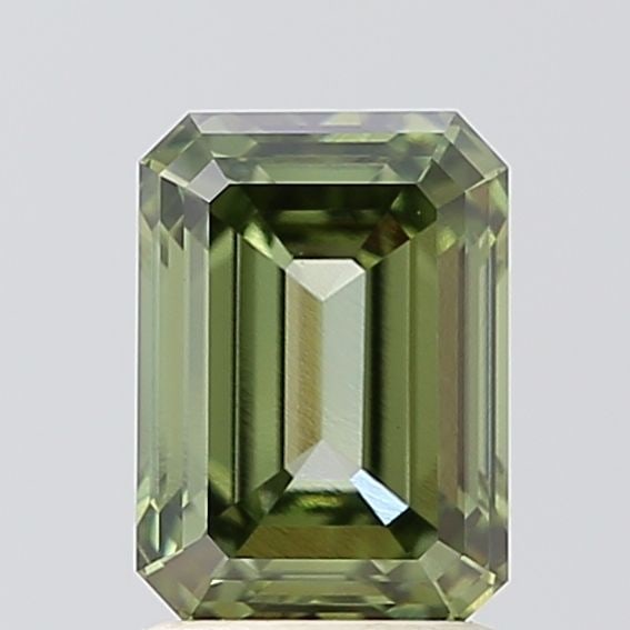 Loose Diamond - EMERALD 2.02ct Fancy Vivid Green VS1: Loose Diamond - EMERALD 2.02ct Fancy Vivid Green VS1 Source: This is a real non-mined Diamond that has been grown in a lab Shape: EMERALD Carats: 2.02 Color: Fancy Vivid Green Certification: IGI