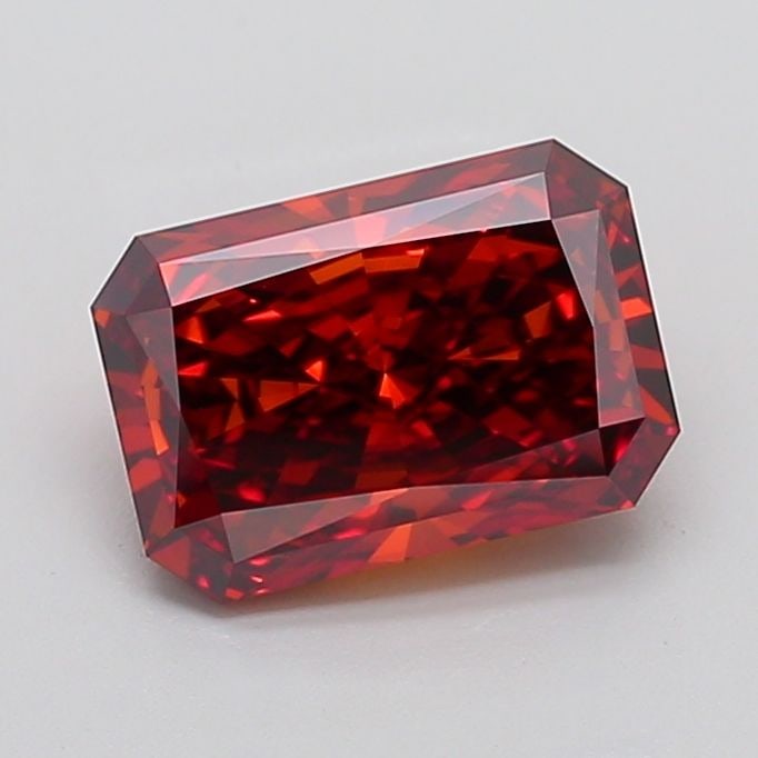 Loose Diamond - RADIANT 3.6ct Fancy Deep Orange VS1: Loose Diamond - RADIANT 3.6ct Fancy Deep Orange VS1 Source: This is a real non-mined Diamond that has been grown in a lab Shape: RADIANT Carats: 3.6 Color: Fancy Deep Orange Certification: IGI The