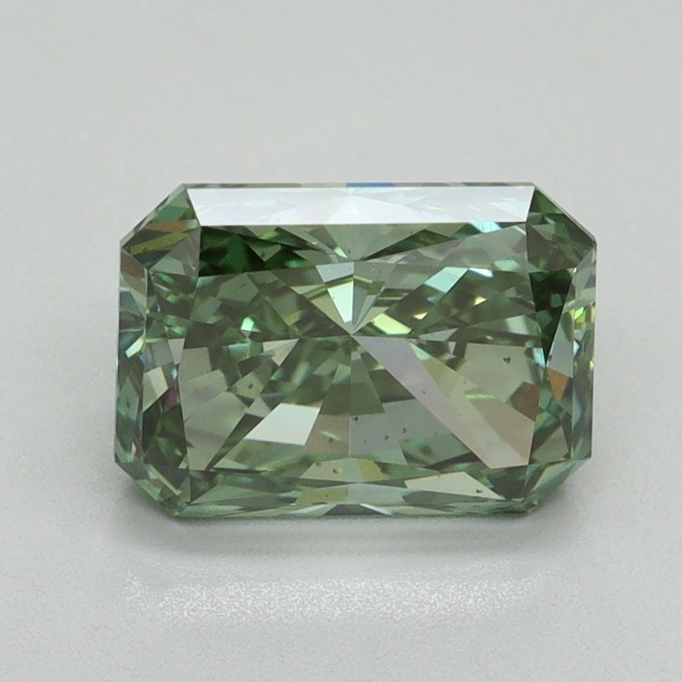 Loose Diamond - RADIANT 2.53ct Fancy Vivid Green VS2 (1 of 1)