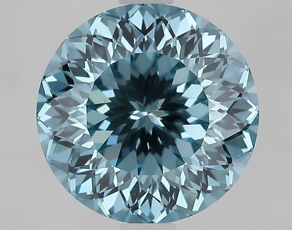 Loose Diamond - EUROPEAN CUT 2.46ct Fancy Vivid Blue VS1: Loose Diamond - EUROPEAN CUT 2.46ct Fancy Vivid Blue VS1 Source: This is a real non-mined Diamond that has been grown in a lab Shape: EUROPEAN CUT Carats: 2.46 Color: Fancy Vivid Blue Certification: