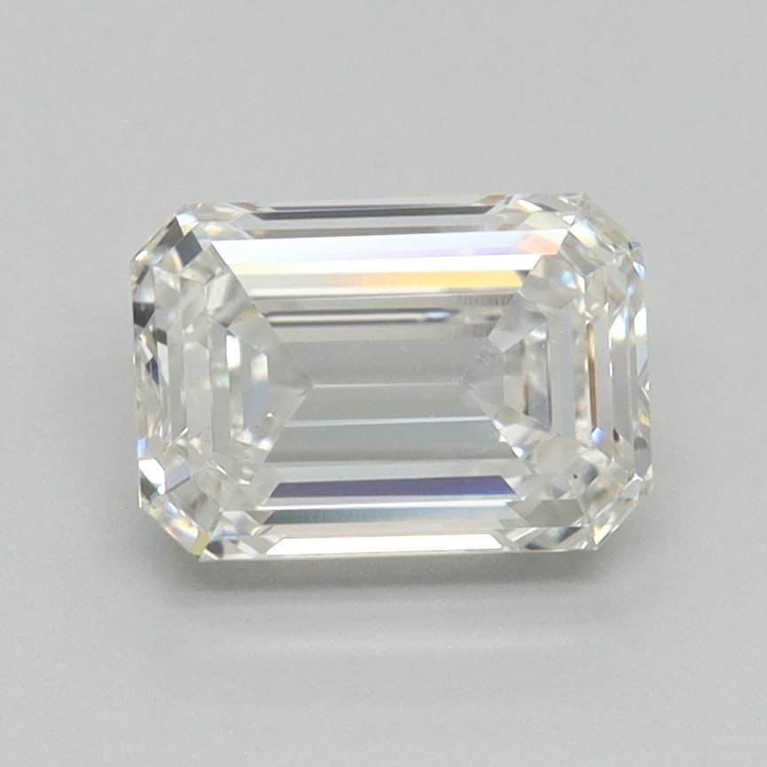 Loose Diamond - EMERALD 1.57ct F VS1: Loose Diamond - EMERALD 1.57ct F VS1 Source: This is a real non-mined Diamond that has been grown in a lab Shape: EMERALD Carats: 1.57 Color: F Clarity: VS1 Certification: NONE Video: