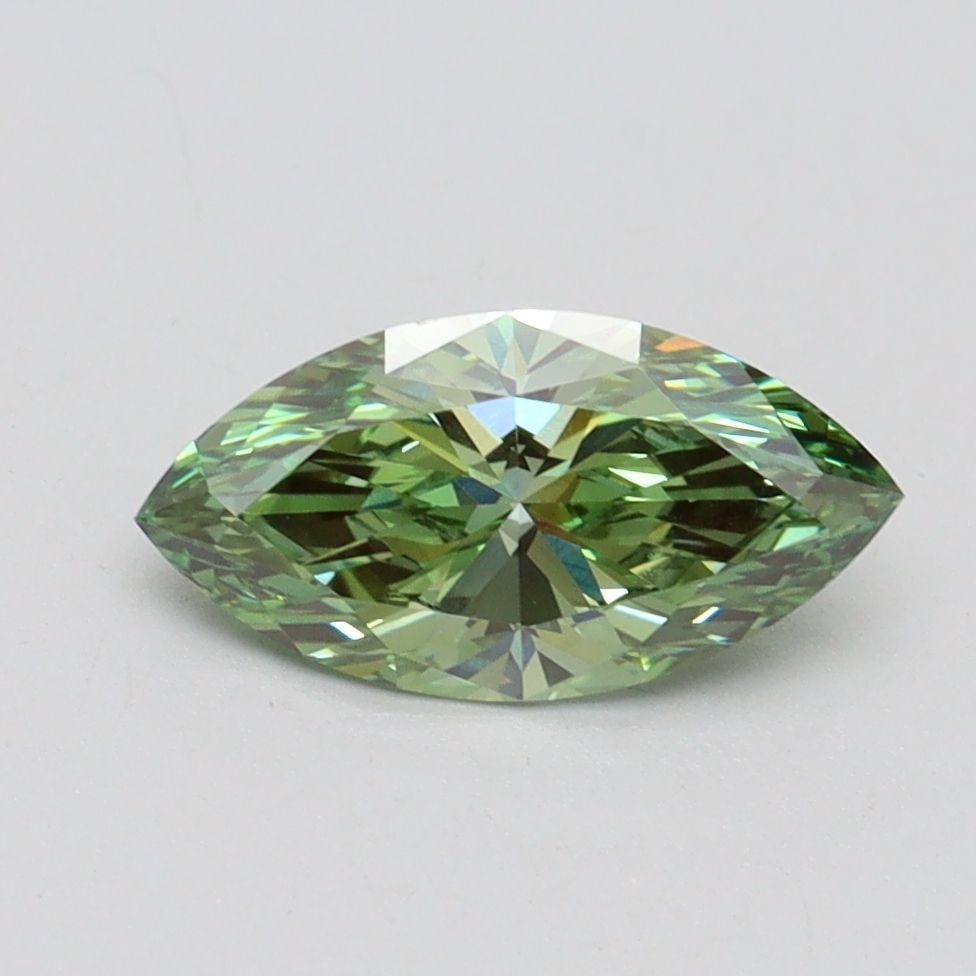 Loose Diamond - MARQUISE 1.04ct Fancy Vivid Green VVS2 (1 of 1)