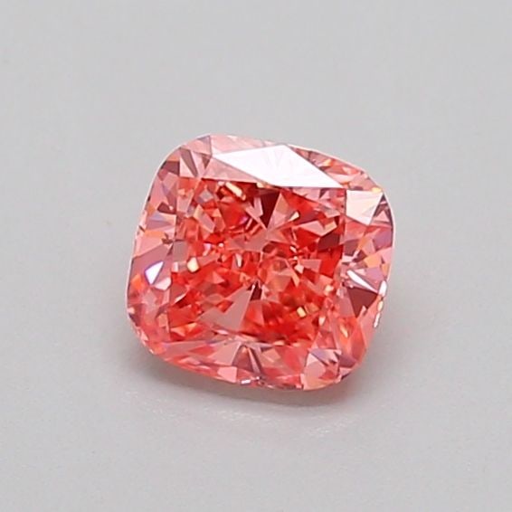 Loose Diamond - CUSHION BRILLIANT 0.5ct Fancy Vivid Pink SI2 (1 of 1)