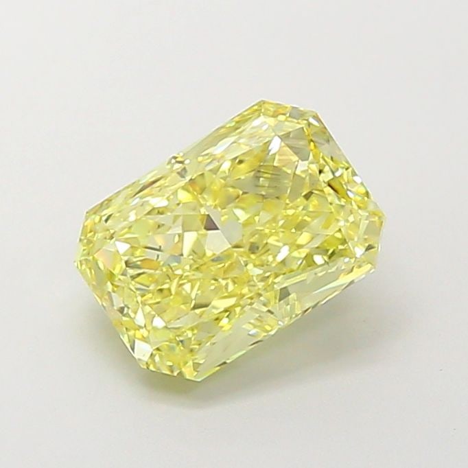 Loose Diamond - RADIANT 3.02ct Fancy Intense Yellow VS2: Loose Diamond - RADIANT 3.02ct Fancy Intense Yellow VS2 Source: This is a real non-mined Diamond that has been grown in a lab Shape: RADIANT Carats: 3.02 Color: Fancy Intense Yellow Certification: