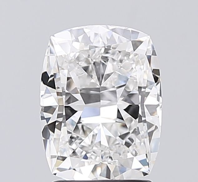 Loose Diamond - CUSHION BRILLIANT 2.09ct D VVS2: Loose Diamond - CUSHION BRILLIANT 2.09ct D VVS2 Source: This is a real non-mined Diamond that has been grown in a lab Shape: CUSHION BRILLIANT Carats: 2.09 Color: D Clarity: VVS2 Certification: IGI