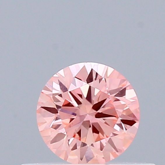 Loose Diamond - ROUND 0.35ct Fancy Intense Pink VS1: Loose Diamond - ROUND 0.35ct Fancy Intense Pink VS1 Source: This is a real non-mined Diamond that has been grown in a lab Shape: ROUND Carats: 0.35 Color: Fancy Intense Pink Certification: IGI