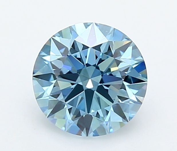 Ideal Loose Diamond - ROUND 1.24ct Fancy Vivid Blue VVS2: Ideal Loose Diamond - ROUND 1.24ct Fancy Vivid Blue VVS2 Source: This is a real non-mined Diamond that has been grown in a lab Shape: ROUND Carats: 1.24 Color: Fancy Vivid Blue Certification: IGI