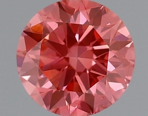 Loose Diamond - ROUND 0.5ct Fancy Vivid Pink SI1: Loose Diamond - ROUND 0.5ct Fancy Vivid Pink SI1 Source: This is a real non-mined Diamond that has been grown in a lab Shape: ROUND Carats: 0.5 Color: Fancy Vivid Pink Certification: IGI Video: