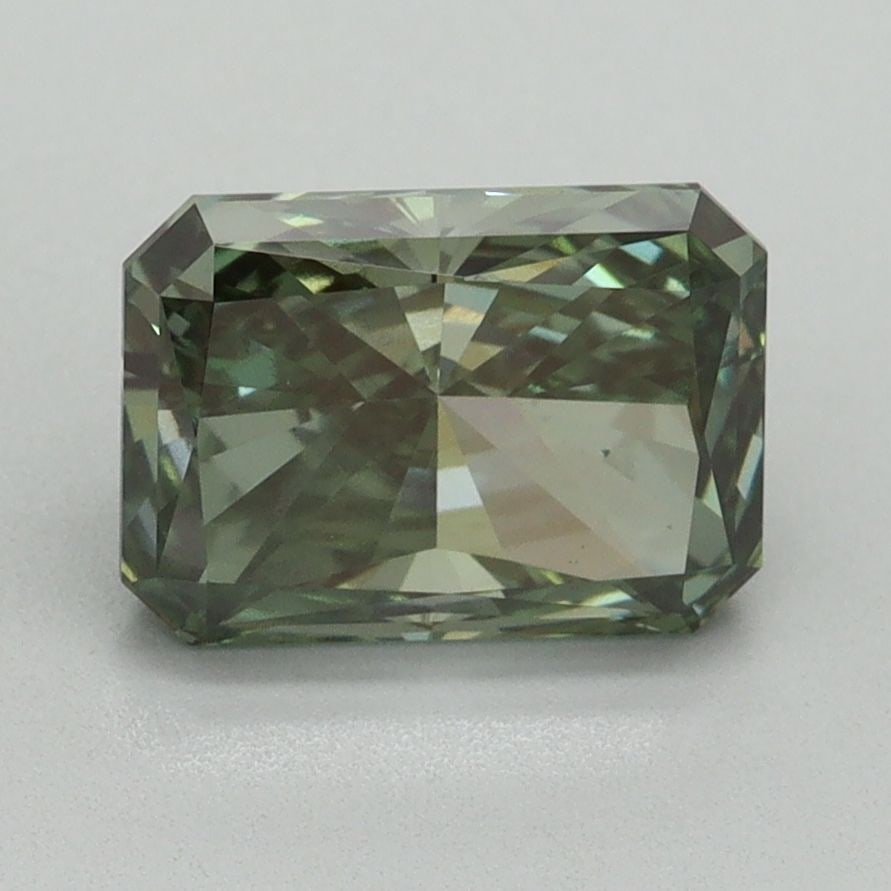 Loose Diamond - RADIANT 2.03ct Fancy Vivid Green VS2: Loose Diamond - RADIANT 2.03ct Fancy Vivid Green VS2 Source: This is a real non-mined Diamond that has been grown in a lab Shape: RADIANT Carats: 2.03 Color: Fancy Vivid Green Certification: IGI