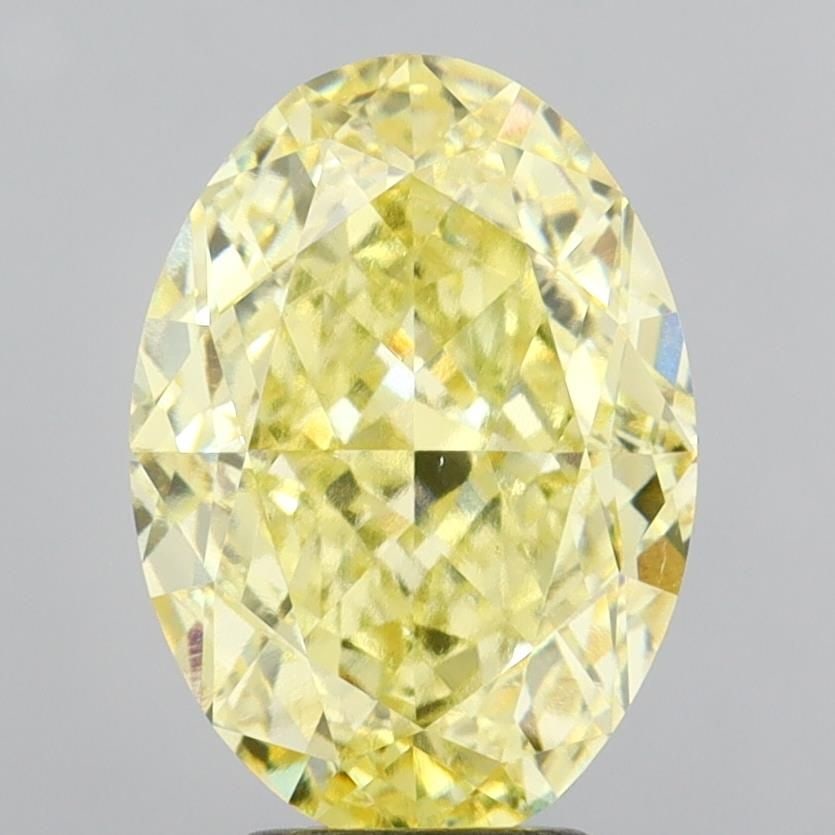 Loose Diamond - OVAL 5.08ct Fancy Intense Yellow VS1: Loose Diamond - OVAL 5.08ct Fancy Intense Yellow VS1 Source: This is a real non-mined Diamond that has been grown in a lab Shape: OVAL Carats: 5.08 Color: Fancy Intense Yellow Certification: IGI