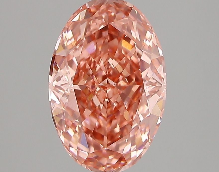 Loose Diamond - OVAL 2.2ct Fancy Vivid Pink VS1: Loose Diamond - OVAL 2.2ct Fancy Vivid Pink VS1 Source: This is a real non-mined Diamond that has been grown in a lab Shape: OVAL Carats: 2.2 Color: Fancy Vivid Pink Certification: IGI Video: Video